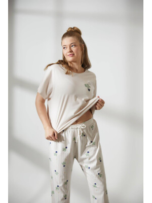 Купить Хлопковый комплект из футболки и капри HAYS 36432 в Украина в Lingerie.ua - Одяг для дому та відпочинку, Фото 10