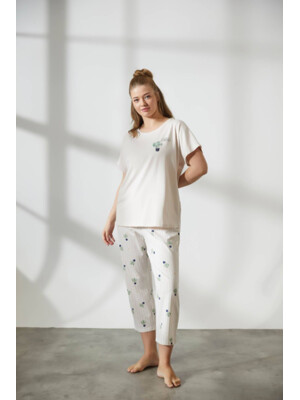Купить Хлопковый комплект из футболки и капри HAYS 36432 в Украина в Lingerie.ua - Одяг для дому та відпочинку, Фото 5