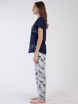 Купить Хлопковый комплект с брюками VIENETTA 3100621427 в Украина в Lingerie.ua - Одяг для дому та відпочинку, Фото 5