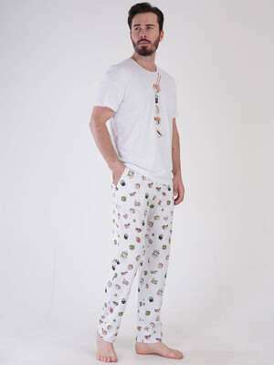 Купить Бавовняний комплект зі штанами VIENETTA MAN 3100070158 в Украина в Lingerie.ua - Одяг для дому та відпочинку, Фото 2