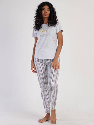 Купить Хлопковый комплект с брюками VIENETTA 3110560389 в Украина в Lingerie.ua - Одяг для дому та відпочинку, Фото 5