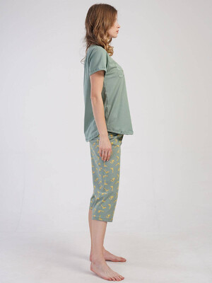 Купить Хлопковый комплект с капри VIENETTA 3110265033 в Украина в Lingerie.ua - Одяг для дому та відпочинку, Фото 4