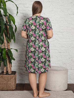 Купить Халат женский большого размера на молнии COCOON 3-3024 в Украина в Lingerie.ua - Одяг для дому та відпочинку, Фото 4