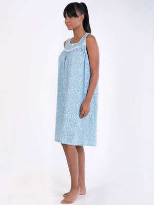 Купить Хлопковая ночная сорочка без рукавов VIENETTA 1613911002 в Украина в Lingerie.ua - Одяг для дому та відпочинку, Фото 6