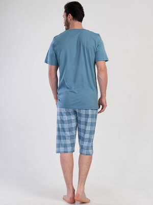 Купить Хлопковый костюм большого размера с капри VIENETTA MAN 3100232338 в Украина в Lingerie.ua - Одяг для дому та відпочинку, Фото 6