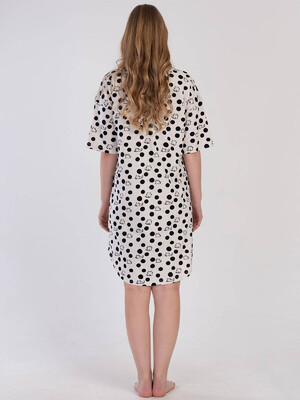 Купить Халат рубашка с коротким рукавом VIENETTA 3110376078 в Украина в Lingerie.ua - Одяг для дому та відпочинку, Фото 3