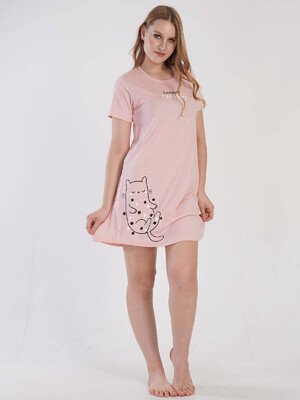 Купить Хлопковая туника короткая VIENETTA 3110360000 в Украина в Lingerie.ua - Одяг для дому та відпочинку, Фото 5