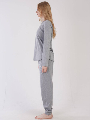 Купить Хлопковый комплект с брюками VIENETTA 3060430000 в Украина в Lingerie.ua - Одяг для дому та відпочинку, Фото 3