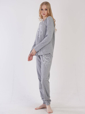 Купить Хлопковый комплект с брюками VIENETTA 3060430000 в Украина в Lingerie.ua - Одяг для дому та відпочинку, Фото 5