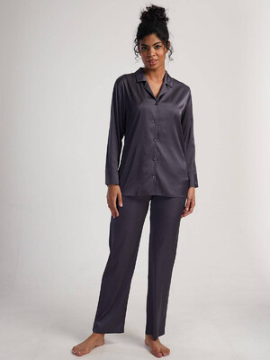 Купить Шелковая пижама с длинным рукавом VIENETTA 1616955364 в Украина в Lingerie.ua - Одяг для дому та відпочинку, Фото 3