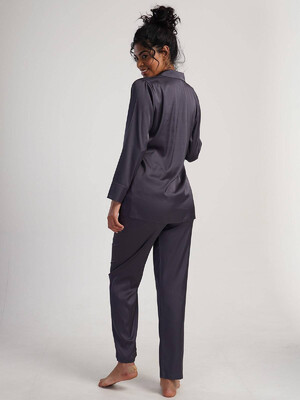 Купить Шелковая пижама с длинным рукавом VIENETTA 1616955364 в Украина в Lingerie.ua - Одяг для дому та відпочинку, Фото 4