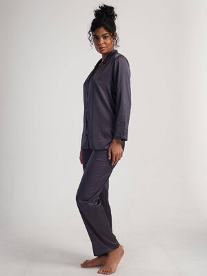 Купить Шелковая пижама с длинным рукавом VIENETTA 1616955364 в Украина в Lingerie.ua - Одяг для дому та відпочинку, Фото 6