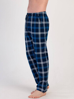 Купить Хлопковые мужские домашние брюки в клетку VIENETTA MAN 3111620554 в Украина в Lingerie.ua - Одяг для дому та відпочинку, Фото 3