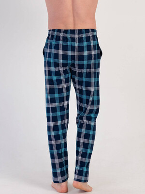 Купить Хлопковые мужские домашние брюки в клетку VIENETTA MAN 3111620554 в Украина в Lingerie.ua - Одяг для дому та відпочинку, Фото 5