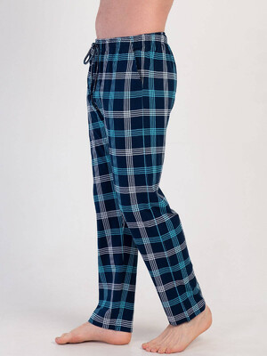 Купить Хлопковые мужские домашние брюки в клетку VIENETTA MAN 3111620554 в Украина в Lingerie.ua - Одяг для дому та відпочинку, Фото 7