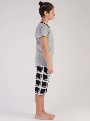 Купить Хлопковый комплект с капри VIENETTA KIDS 2127446006 в Украина в Lingerie.ua - Одяг для дому та відпочинку, Фото 5