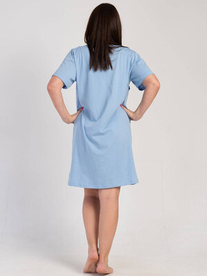 Купить Хлопковая туника для беременных и кормящих мам VIENETTA 3113830000 в Украина в Lingerie.ua - Одяг для дому та відпочинку, Фото 2