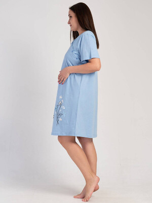 Купить Хлопковая туника для беременных и кормящих мам VIENETTA 3113830000 в Украина в Lingerie.ua - Одяг для дому та відпочинку, Фото 6