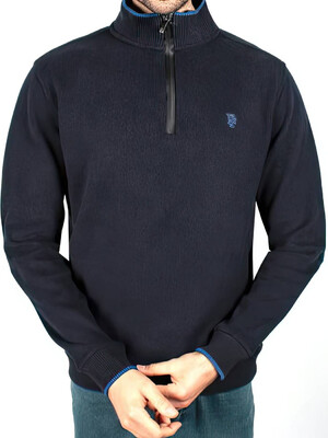 Купить Кофта мужской хлопковый теплый на короткой молнии FORMENTI FW-23206   в Украина