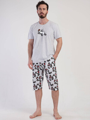 Купить Бавовняний домашній костюм з капрі VIENETTA MAN 3111860501 в Украина