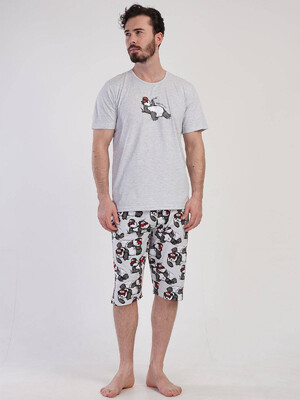 Купить Бавовняний домашній костюм з капрі VIENETTA MAN 3111860501 в Украина в Lingerie.ua - Одяг для дому та відпочинку, Фото 3