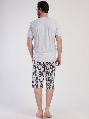 Купить Бавовняний домашній костюм з капрі VIENETTA MAN 3111860501 в Украина в Lingerie.ua - Одяг для дому та відпочинку, Фото 5