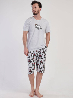 Купить Бавовняний домашній костюм з капрі VIENETTA MAN 3111860501 в Украина в Lingerie.ua - Одяг для дому та відпочинку, Фото 6