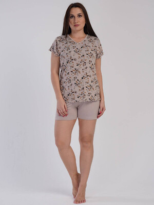 Купить Комплект женский из футболки и шорт VIENETTA 3113506955 в Украина в Lingerie.ua - Одяг для дому та відпочинку, Видео