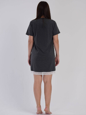 Купить Туника большого размера с коротким рукавом VIENETTA 4010160000 в Украина в Lingerie.ua - Одяг для дому та відпочинку, Фото 3