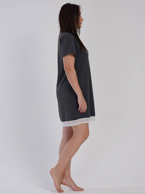 Купить Туника большого размера с коротким рукавом VIENETTA 4010160000 в Украина в Lingerie.ua - Одяг для дому та відпочинку, Фото 4