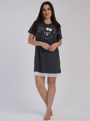 Купить Туника большого размера с коротким рукавом VIENETTA 4010160000 в Украина в Lingerie.ua - Одяг для дому та відпочинку, Фото 5