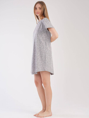 Купить Хлопковая туника с коротким рукавом VIENETTA 2123500488 в Украина в Lingerie.ua - Одяг для дому та відпочинку, Фото 3