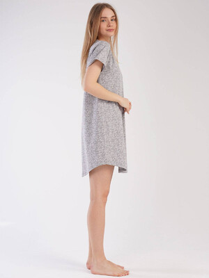 Купить Хлопковая туника с коротким рукавом VIENETTA 2123500488 в Украина в Lingerie.ua - Одяг для дому та відпочинку, Фото 6