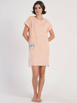 Купить Хлопковая туника с коротким рукавом VIENETTA 3121210000 в Украина в Lingerie.ua - Одяг для дому та відпочинку, Фото 5