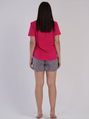 Купить Хлопковый комплект большого размера с шортами VIENETTA 3120200545 в Украина в Lingerie.ua - Одяг для дому та відпочинку, Фото 2