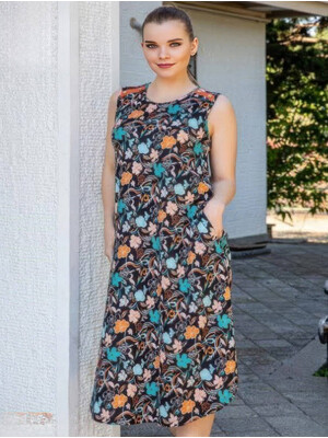 Купить Платье летнее без рукавов COCOON J2-2177 в Украина