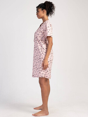 Купить Хлопковая ночная сорочка с коротким рукавом VIENETTA 3112710336 в Украина в Lingerie.ua - Одяг для дому та відпочинку, Фото 2