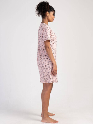 Купить Хлопковая ночная сорочка с коротким рукавом VIENETTA 3112710336 в Украина в Lingerie.ua - Одяг для дому та відпочинку, Фото 3