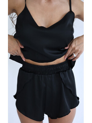 Купить Шелковый комплект из майки и шорт LINGERIE 170726 в Украина в Lingerie.ua - Одяг для дому та відпочинку, Фото 2