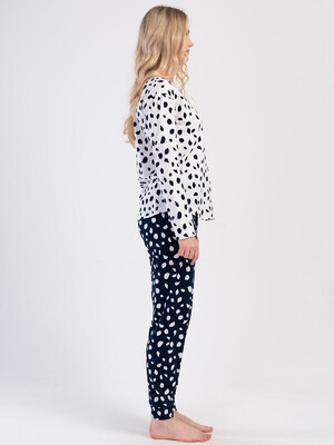 Купить Хлопковый домашний костюм женский VIENETTA 4033031417 в Украина в Lingerie.ua - Одяг для дому та відпочинку, Фото 3