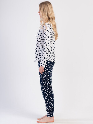 Купить Хлопковый домашний костюм женский VIENETTA 4033031417 в Украина в Lingerie.ua - Одяг для дому та відпочинку, Фото 4