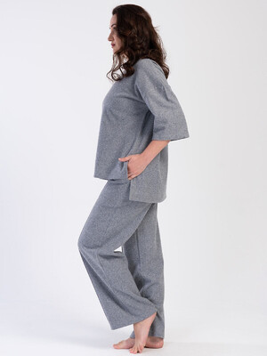 Купить Домашний женский комплект с брюками VIENETTA 4020250000 в Украина в Lingerie.ua - Одяг для дому та відпочинку, Фото 2