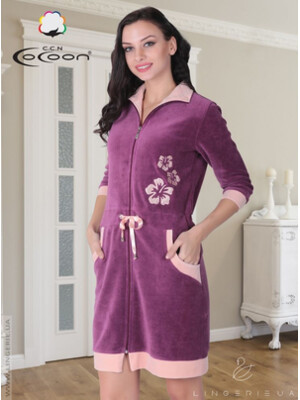 Купить Халат женский COCOON Т12-1261 в Украина в Lingerie.ua - Одяг для дому та відпочинку, Фото 1