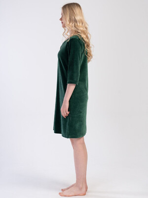 Купить Велюровый женский халат на молнии VIENETTA 4031080000 в Украина в Lingerie.ua - Одяг для дому та відпочинку, Фото 4