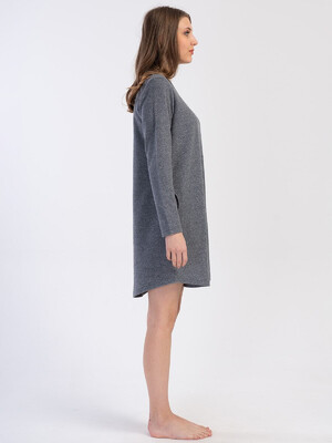 Купить Теплая короткая туника с карманами VIENETTA 4020210000  в Украина в Lingerie.ua - Одяг для дому та відпочинку, Фото 3