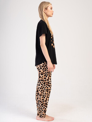 Купить Хлопковый комплект с коротким рукавом VIENETTA 4041294962 в Украина в Lingerie.ua - Одяг для дому та відпочинку, Фото 2