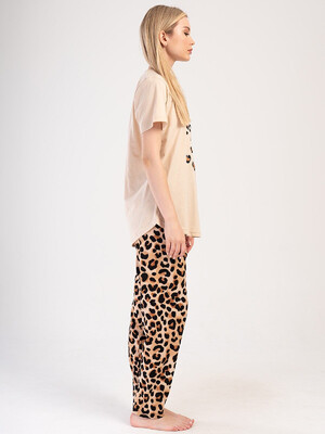 Купить Хлопковый комплект с коротким рукавом VIENETTA 4041294962 в Украина в Lingerie.ua - Одяг для дому та відпочинку, Фото 4