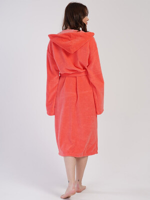 Купить Теплый женский халат с капюшоном VIENETTA 1617020000 в Украина в Lingerie.ua - Одяг для дому та відпочинку, Фото 2