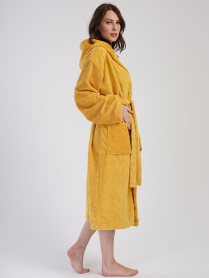 Купить Теплый женский халат с капюшоном VIENETTA 1617020000 в Украина в Lingerie.ua - Одяг для дому та відпочинку, Фото 8