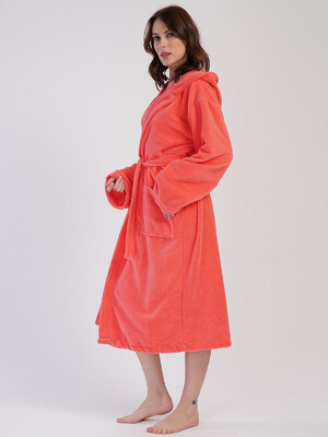 Купить Теплый женский халат с капюшоном VIENETTA 1617020000 в Украина в Lingerie.ua - Одяг для дому та відпочинку, Фото 7